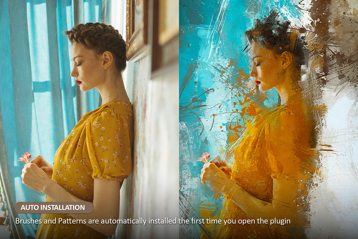 Action Painter Photoshop Plugin, a Plug-in Add-On by Blacknull (Photo 8 of 17)