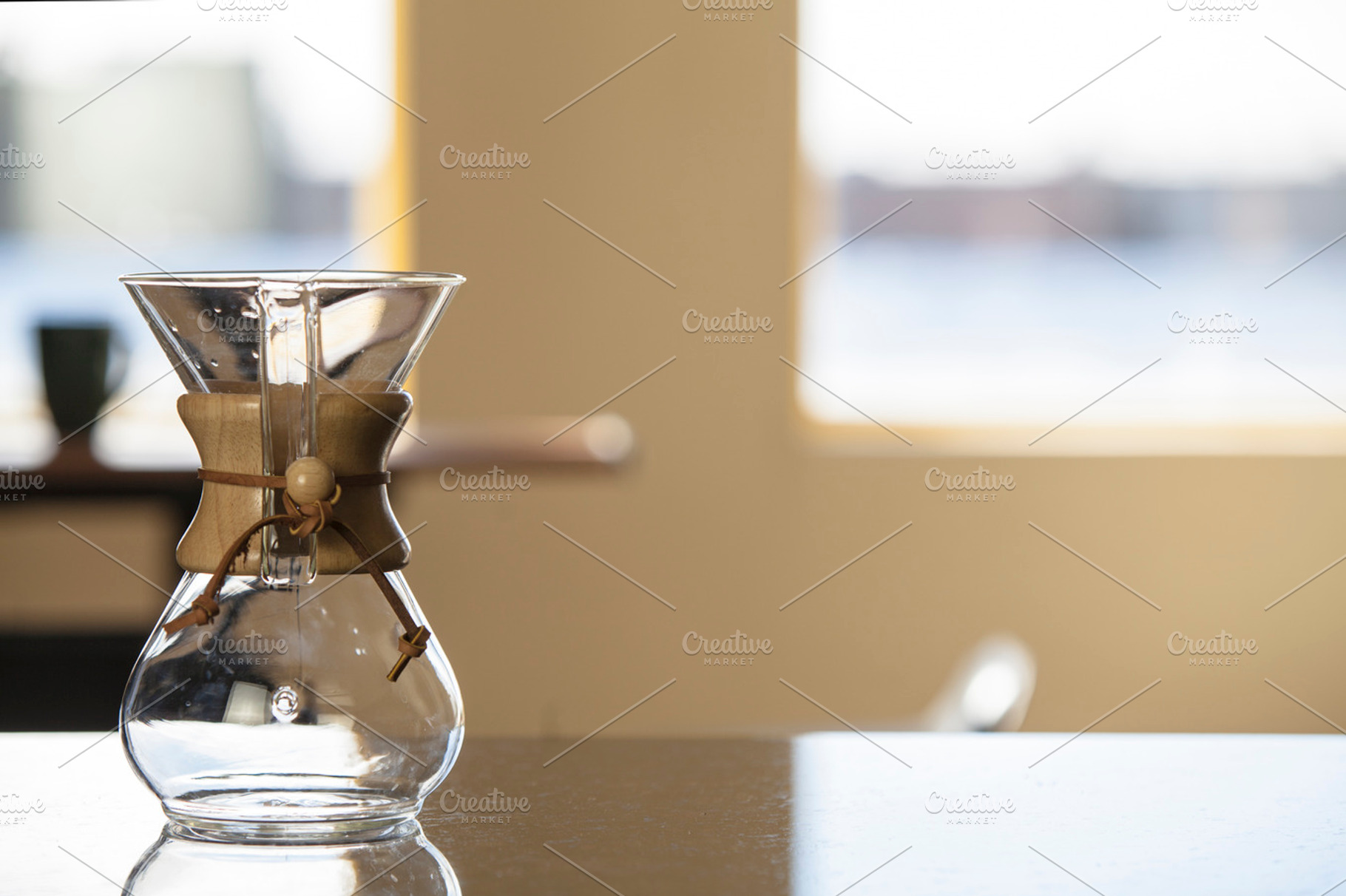 Empty Chemex - offset, a Food & Drink Photo by ZedProMedia