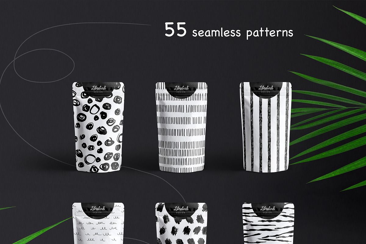 Hand-drawn patterns, a Pattern Graphic by Librebird (Photo 9 of 12)