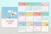 Adorable animal calendar 1# 2019, an Animal Illustration by Piixypeach (Thumbnail 3 of 9)