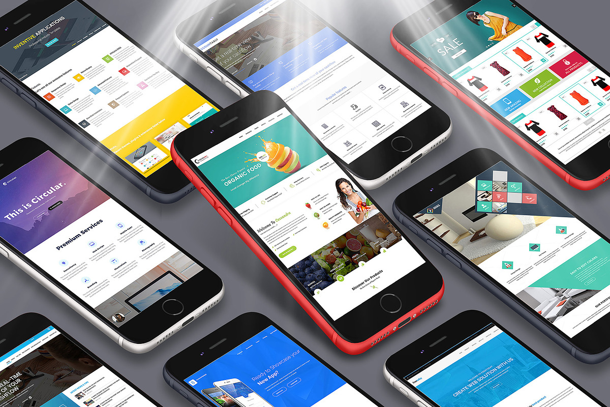 3D iPhone Presentation Mock-Up 23, an iPhone Mockup by Graphicsworld125 (Photo 2 of 10)