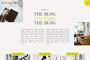 Bailee Hill Showit Template, a Websites & App Template by Amanda Scott Design Co. (Thumbnail 7 of 8)