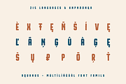 Aquanus - Bold Eroded Font Family, a Handwritten Font by alpercakici (Thumbnail 8 of 14)