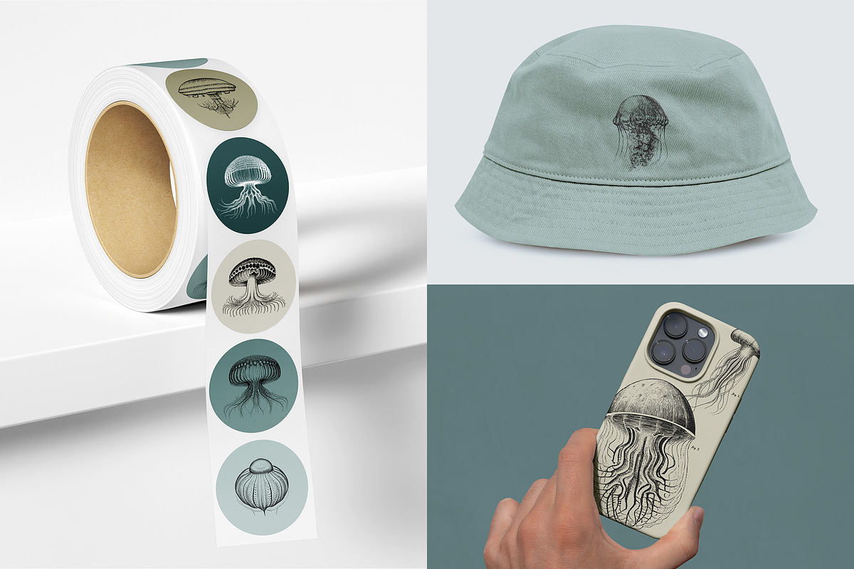 Aquatic Natural History Collection, an Object Graphic by Blixa 6 Studios (Photo 11 of 24)