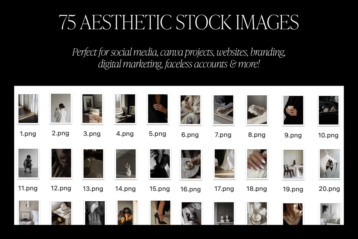 75 Moody Aesthetic Stock Images, a Beauty & Fashion Photo by Digital Asset Co (Photo 5 of 7)