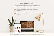 UGC Portfolio Canva Website Template, a Landing Page Template by GlamWebDesigns (Thumbnail 7 of 8)