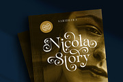 Sparky Dream - Curly Stylish Serif, a Serif Font by Letterhend Studio (Thumbnail 8 of 11)