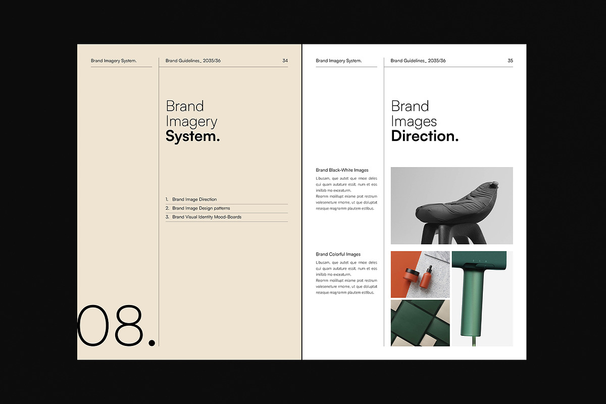 Brand Guidelines Template, a Brochure Template by DesignCrest (Photo 9 of 18)