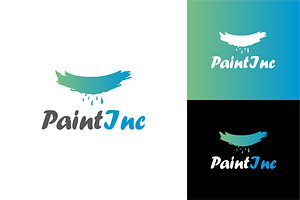 Paint Jne Logo Simple, a Branding & Logo Template by zaqilogo