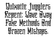 CS Densmore Stamp, a Sans Serif Font by Craft Supply Co. (Thumbnail 6 of 8)