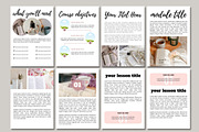 Ecourse Workbook& ebook Canva Templa, a Magazine Template by iloveTemplate (Thumbnail 4 of 8)