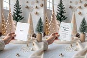 Winter Card Mockup in Hand, a Product Mockup by TatiMockup (Thumbnail 2 of 3)