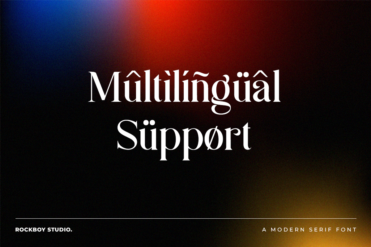 Racostane - Fashion Font, a Serif Font by RockboyStd (Photo 9 of 12)
