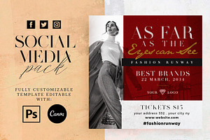 Fashion - Social Media Pack