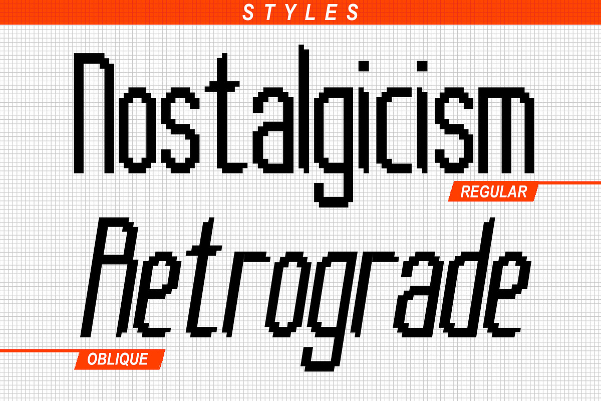 Thuman Pixel - 8Bit Tall Sans Font, a Sans Serif Font by CuratedType Studio (Photo 3 of 10)
