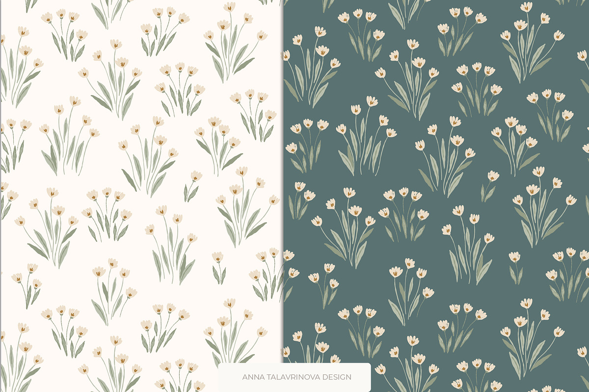 Morning elegance seamless pattern, a Pattern Graphic by Cozy pattern shop