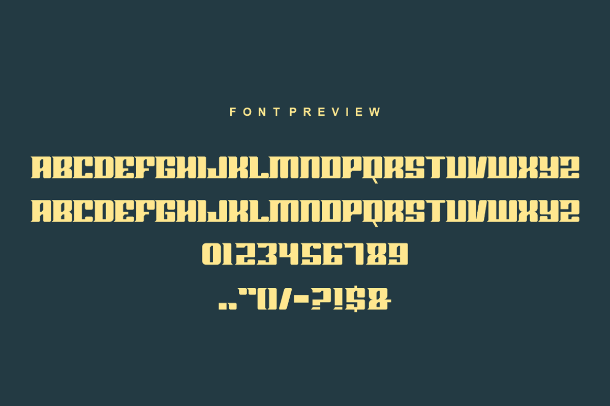 Kerbog - Font, a Sans Serif Font by artchiles_design (Photo 4 of 5)