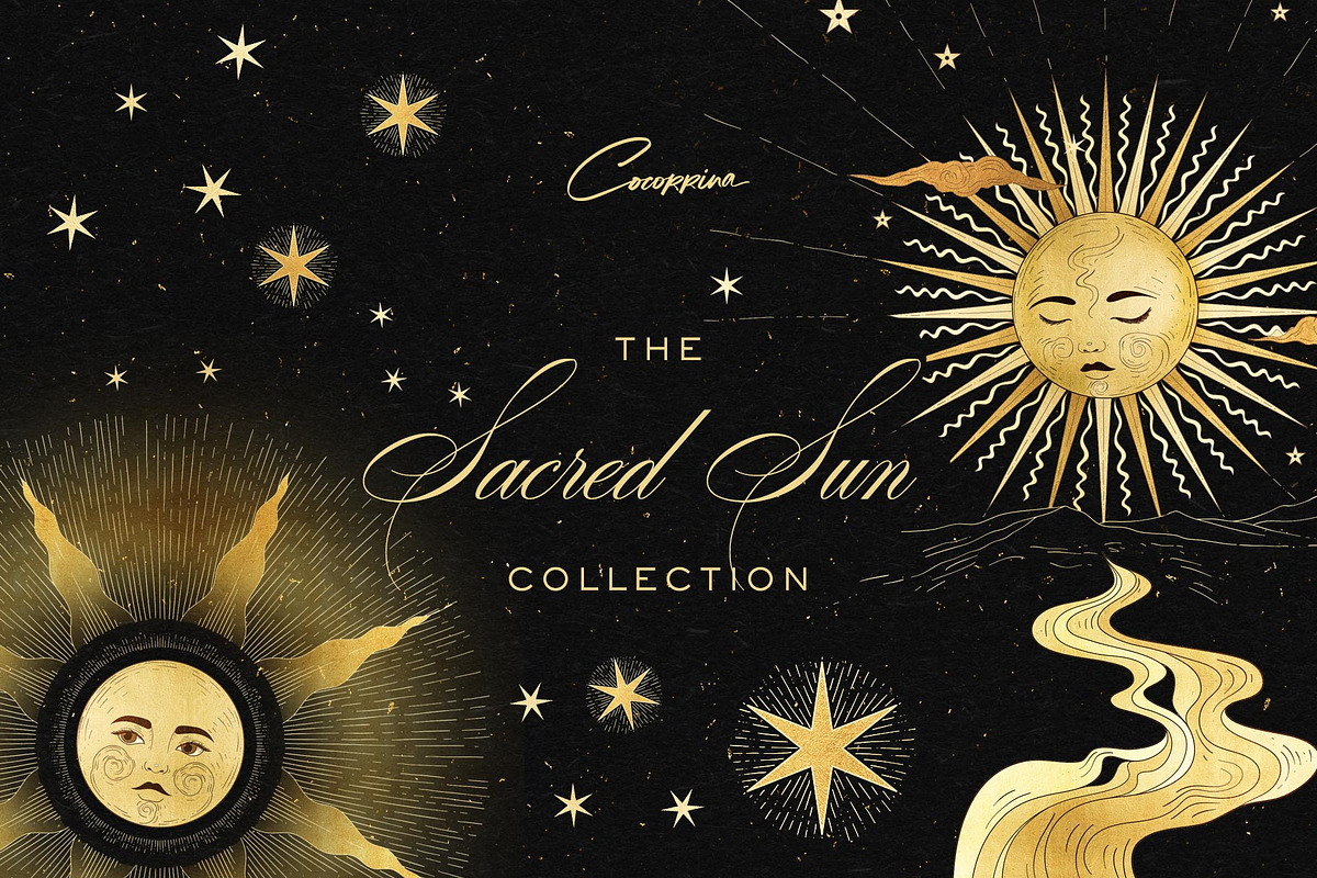 Cocorrina The Sun Collection, an Illustration by Cocorrina (Photo 1 of 10)