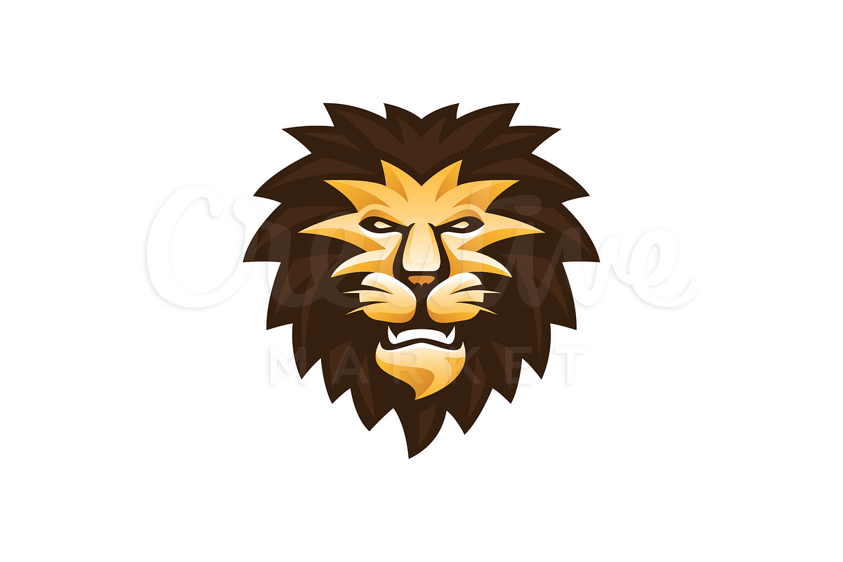 Lion Mascot Logo, a Templates & Theme by nospacestore