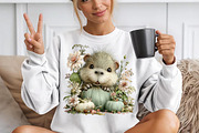 Whimsical Fall Autumn Capybara, a Seasonal Illustration by Rose Art (Thumbnail 7 of 9)