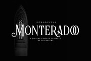 Monteradoo, a Font by the-sastra (Thumbnail 1 of 4)