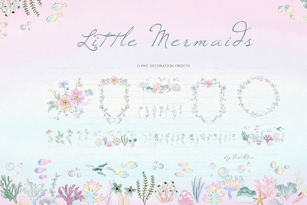 Little Mermaids, a Person Illustration by heyiamalice (Photo 3 of 12)