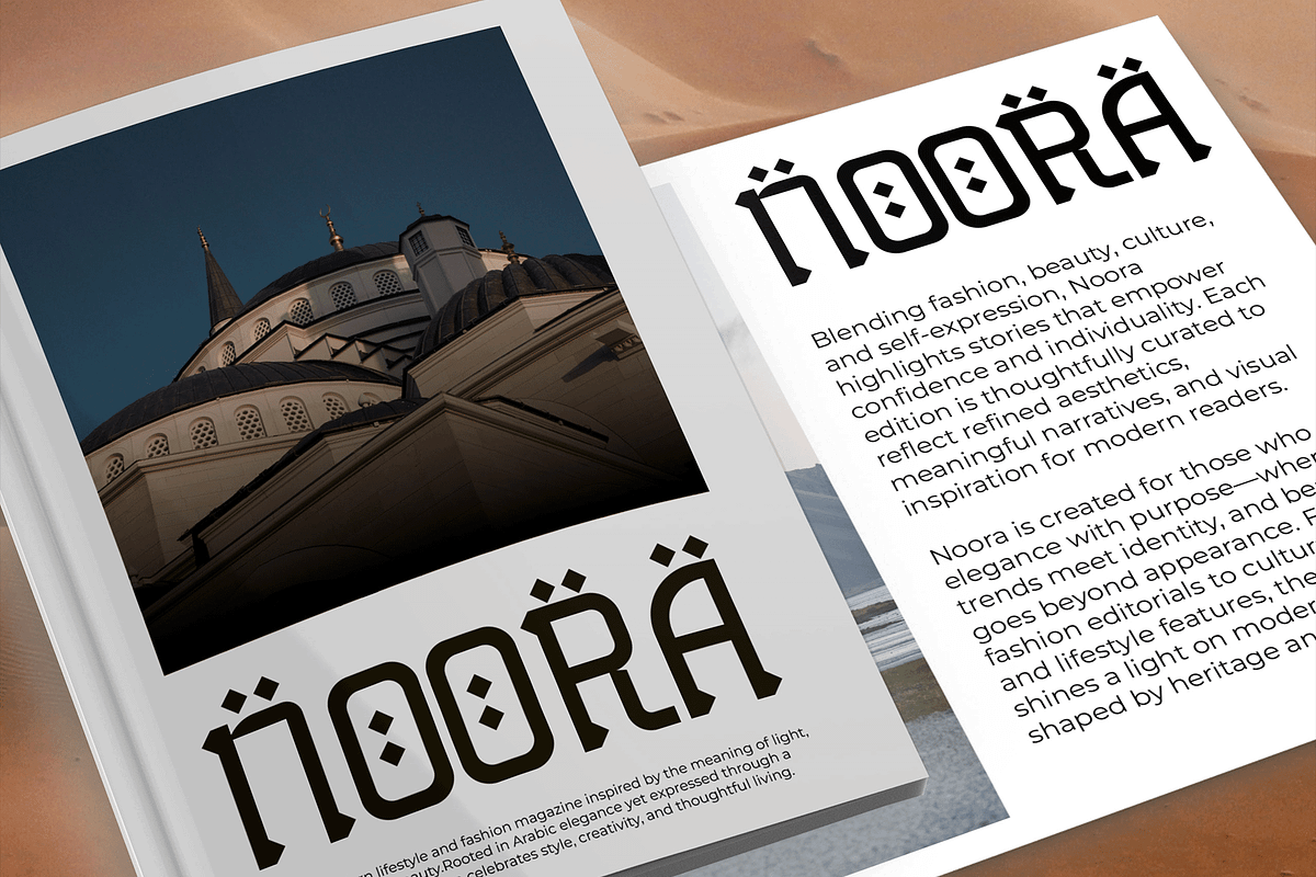 Cameron – Modern Arabic Font, a Font by overlaytemplates (Photo 3 of 5)