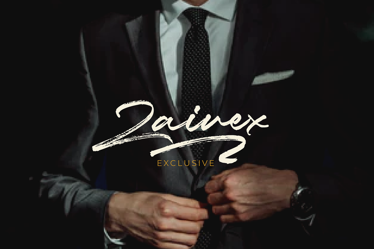 Luxery Classy Handwritten Font, a Script Font by Prestigetype (Photo 2 of 13)