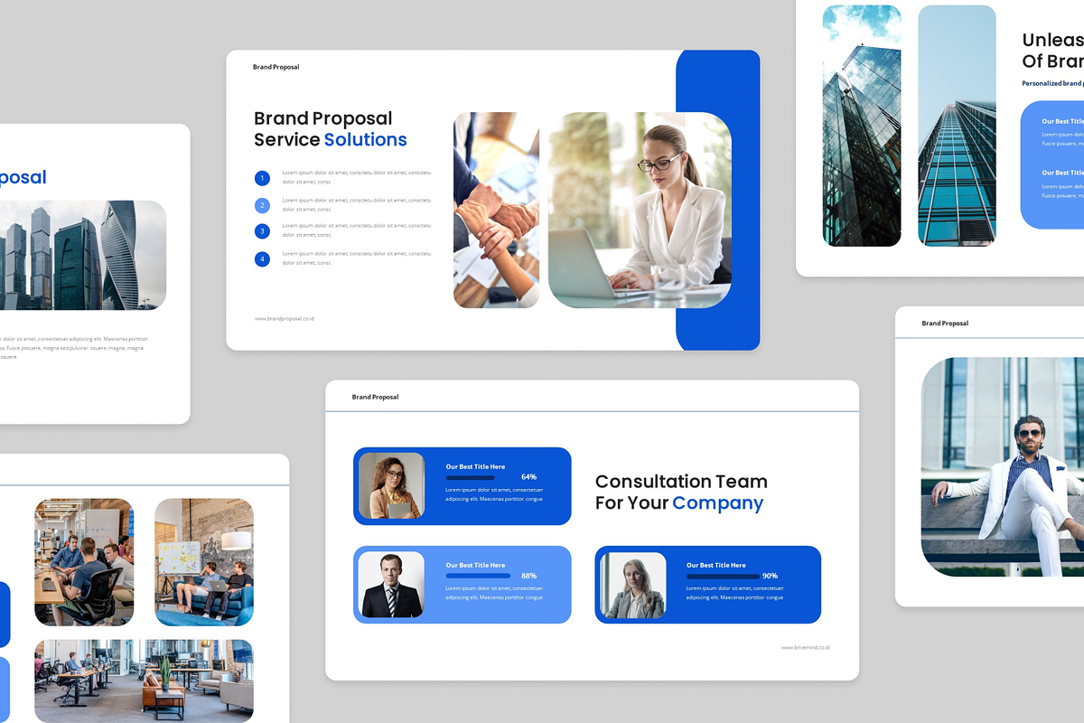 Brand Proposal Keynote Template, a Presentation Template by Annora Studio (Photo 4 of 5)