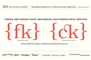 Zeit Serif Family