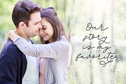 Flowerwood Script Font, a Script Font by Beck McCormick (Thumbnail 7 of 10)