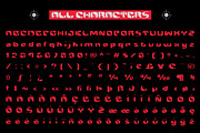 Alboth Blur, a Sans Serif Font by Craft Supply Co. (Thumbnail 8 of 8)