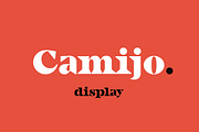 Camijo Display Serif Font, a Serif Font by kavoon (Thumbnail 1 of 9)