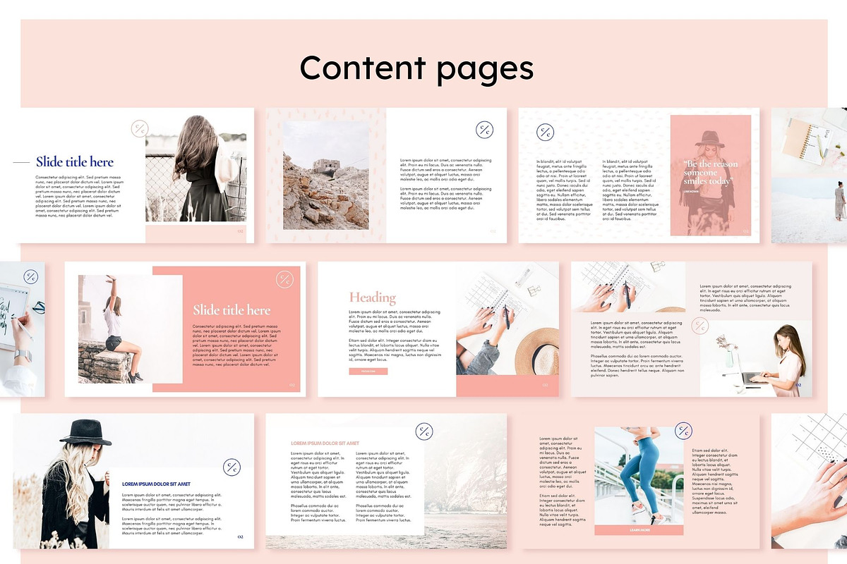 Focus Webinar, Course, Presentation, a Presentation Template by Cultive Creative (Photo 10 of 13)