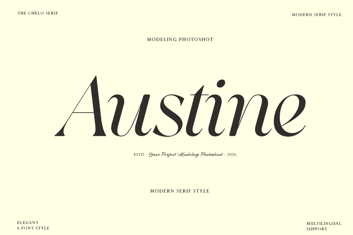 The Chelo Editorial, a Serif Font by AnayaStudio (Photo 6 of 10)