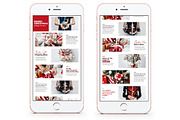 Christmas Instagram Puzzle Templates, a Social Media Template by illycreative (Thumbnail 2 of 6)