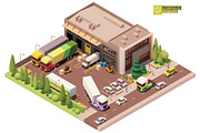 Isometric city map elements, an Object Graphic by tele52 (Thumbnail 18 of 72)