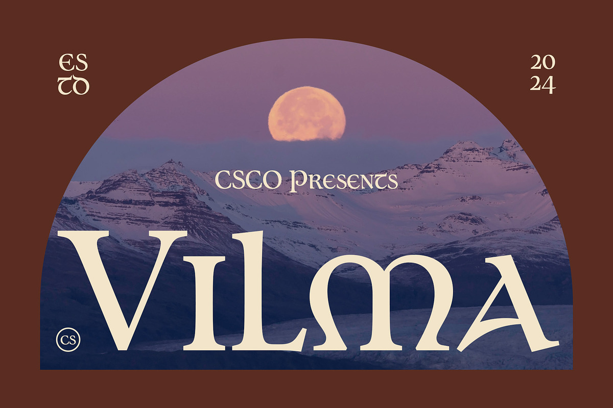 CS Vilma – Uncial Font, a Serif Font by Craft Supply Co. (Photo 1 of 8)