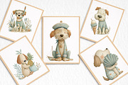 Whimsical Summer Dog Clipart, an Illustration by DreamArtGraphic (Thumbnail 7 of 8)