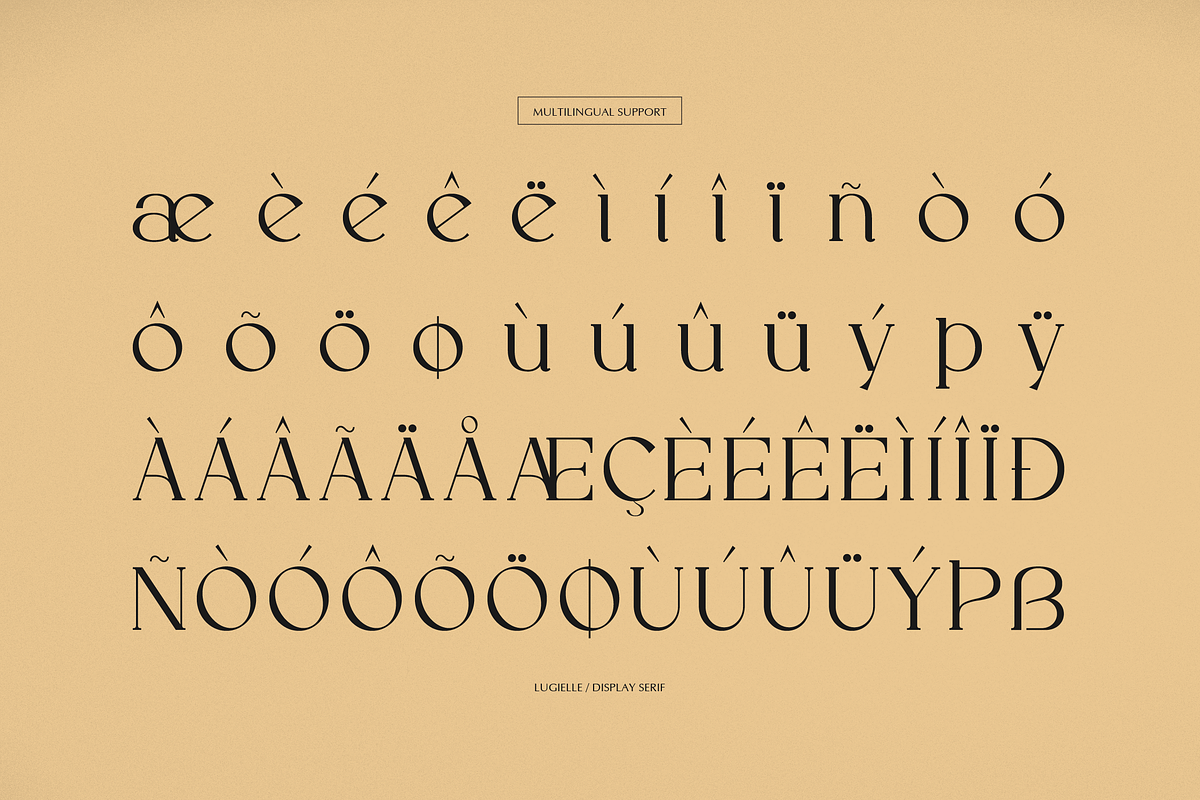 Lugielle | Modern Display Serif, a Serif Font by gracetype_studio (Photo 12 of 12)