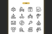 Children Toy Icons, an Icon by Spacepixel Creative (Thumbnail 2 of 3)
