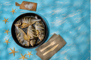 Freshly cooked dorado with lemon, a Nature Photo by darksoul72
