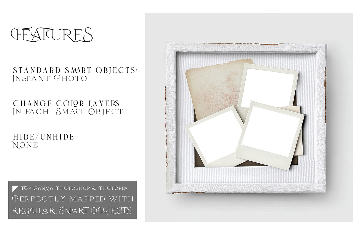 Instant Photo Mockups Collection, a Mockup by mock-ups (Photo 3 of 59)