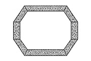 Polygon Frame & Label Bundle, an Illustration by Creativeshirt (Thumbnail 23 of 51)