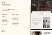 Social media coach website Template, a WordPress Template by Web Template Market (Thumbnail 2 of 9)
