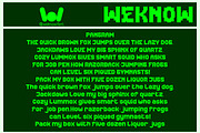 Equalizer font, a Font by weknow (Thumbnail 6 of 8)