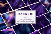 Dark Oil, a Texture Graphic by Salted Galaxy (Thumbnail 1 of 9)