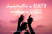 Radiant Blossom - Lovely Combination, a Script Font by ErgibiStudio (Thumbnail 5 of 10)