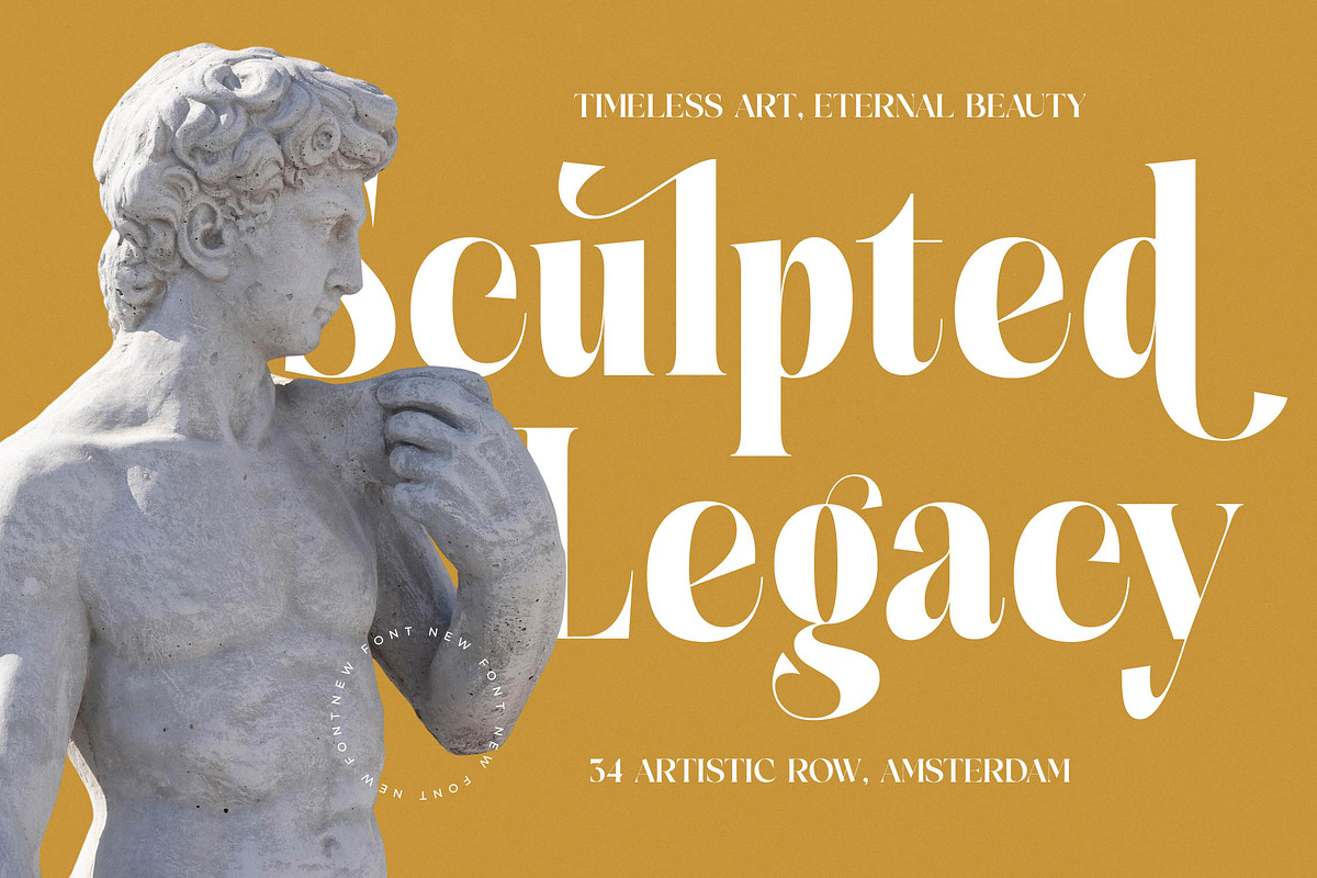 Glagiste - Modern Bold Serif Font, a Serif Font by timelesstype.co (Photo 6 of 20)