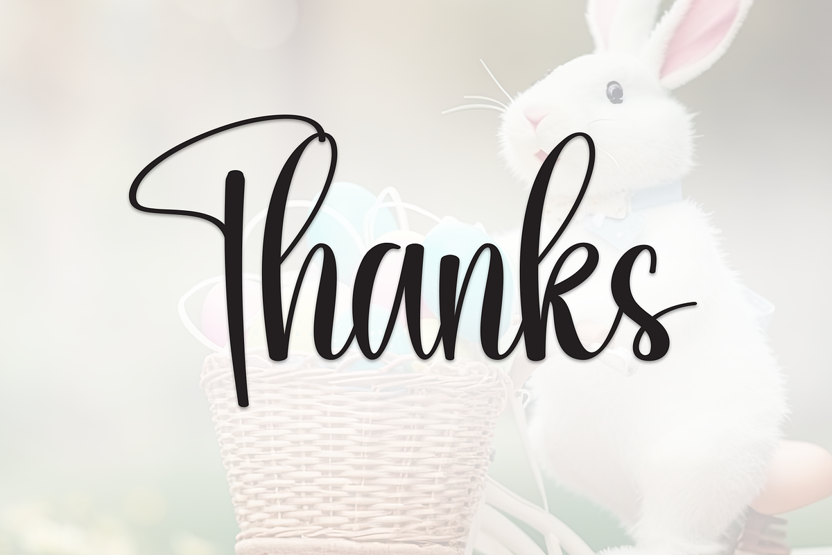 Bunnyish | Script Font, a Handwritten Font by Scratchones (Photo 9 of 9)